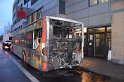 Stadtbus fing Feuer Koeln Muelheim Frankfurterstr Wiener Platz P150